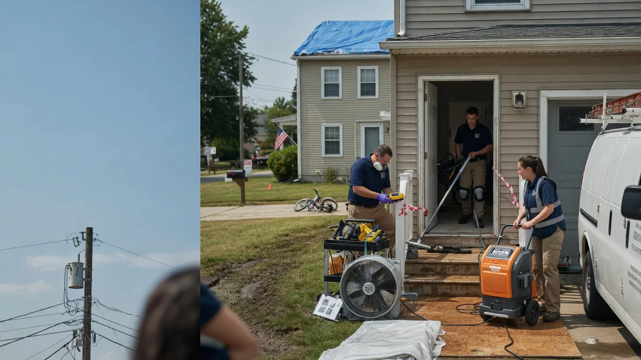 Water Damage Repair in Venus, TX near me
